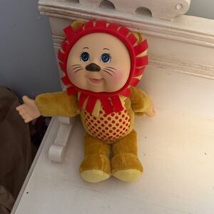 Adorable Plush Lion cabbage patch kid doll